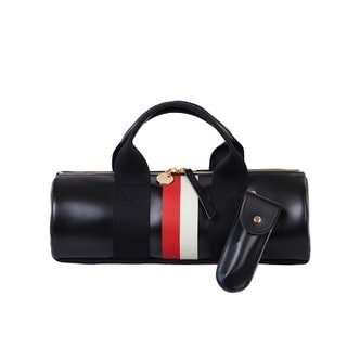 프라이데이러브 와인 칠러 원통 백  COTE BAG -  BLACK with cream and red stripe 캐쥬얼 백