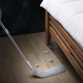 길이조절 휘어지는 편리한 침대밑청소 틈새청소