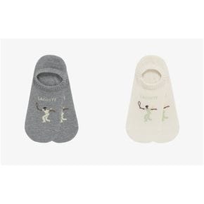 (여성) 26SS 테니스 그래픽 노쇼 삭스 RA199E-56G 2컬러 (택1)