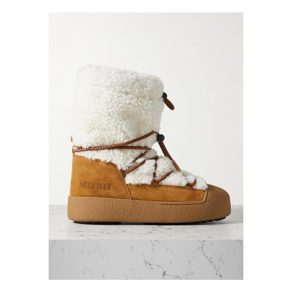 문부츠 엘트랙 시어링 스노우 부츠 탠 브라운 1647597321510146