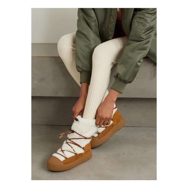 문부츠 엘트랙 시어링 스노우 부츠 탠 브라운 1647597321510146