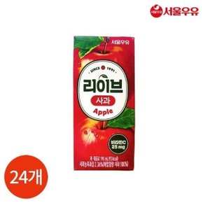 리이브 사과 190ml x 24개