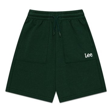 Lee Kids 베이직 4부 저지팬츠 그린 LK2502SO04GN