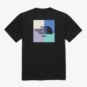 [노스페이스 공식] NT7UQ12J 화이트라벨 컬러 피크 EX 반팔 티셔츠
