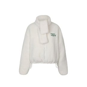 REVERSIBLE DUCK DOWN SHERPA PUFFER JACKET_Ivory