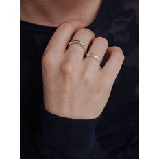 [925 silver] Cinq.silver.205 / mini soar ring