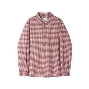 [브롬톤런던][P263USH401] 체크 셔츠 CHECK SHIRT - BURGUNDY