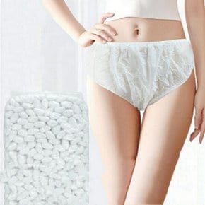 일회용 팬티 위생 부직포 삼각팬티 마사지 왁신 미용