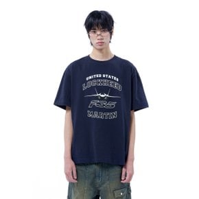 LM F-35 ARCH GRAPHIC T-SHIRT (NAVY)