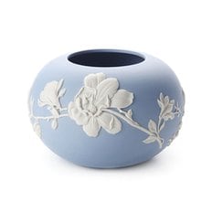 [WEDGWOOD] 웨지우드 제스퍼웨어 블루 목련 로즈 화병 11cm