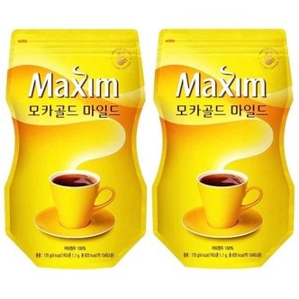  맥심 모카골드 마일드 커피 리필 170g x 2개 (WC0BE63)