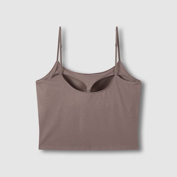 여 코튼 모달 로우백 크롭브라 J4062010030BS