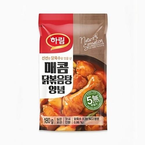 하림 매콤닭볶음탕 양념 180g X ( 2매입 )