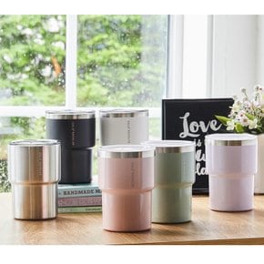 오슬로 리볼브 텀블러 350ml 보온물통 스텐 보온병 보냉병 이중진공