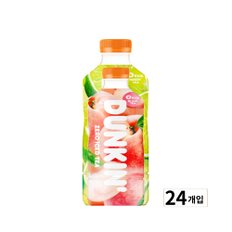 던킨 제로 아이스티 화이트 피치 500ml x 24개 (1BOX)