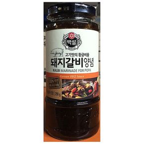 돼지 갈비 양념 백설 고기 액상 소스 식당 290g