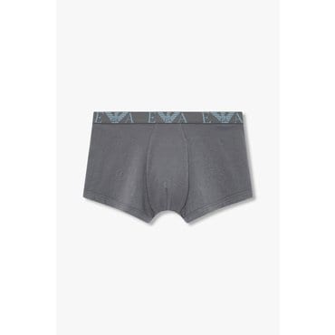 EMPORIO ARMANI 남성 이글 로고 밴딩 코튼 드로즈 (0814312302)