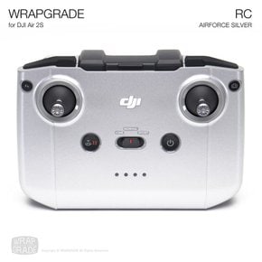 WRAPGRADE for DJI Air 2S 송신기 용 스킨 씰 (에어 포스 실버)