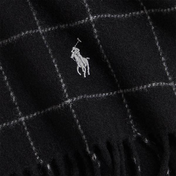 남성 리버시블 윈도우페인 울 블렌드 스카프(MAPOHGS0J321038001)