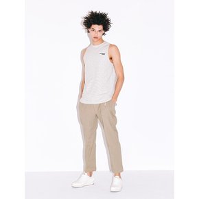 NAPPY SLEEVELESS TEE [BEIGE]