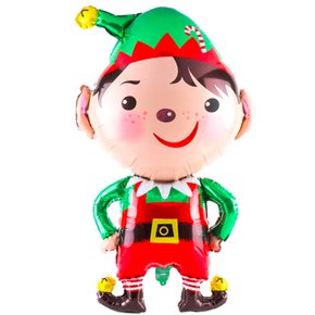 크리스마스 대형 은박 풍선 큐티쉐잎 (요정엘프)