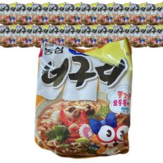 농심 너구리 순한맛 120g x 5개