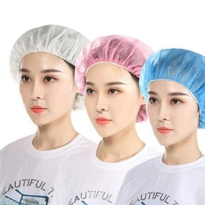 위생모자 대용량 부직포 요리 헤어캡 100매 (11637933A)