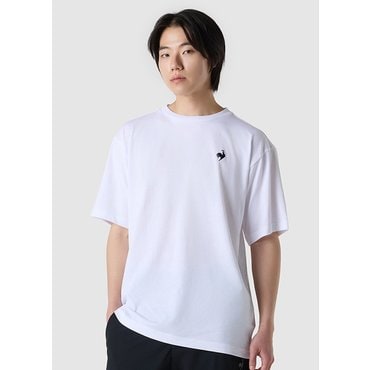 르꼬끄 유니 소프트터치 루즈핏 반팔티셔츠 (남여공용) (QQ113LRS29_WHT)