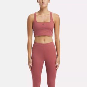 5524553 Reebok Yoga Peached Crop Top