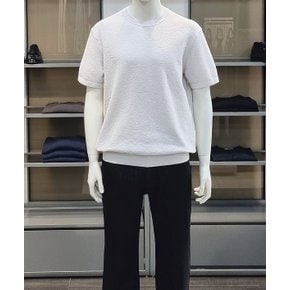 미라쿨 라운드넥 반팔 스웨터 ADF2ER1902_IV