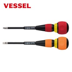 베셀 VESSEL 드라이버 2200 십자 3x150mm(+) 라쳇드라이버 볼그립