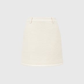 로지 트리밍 울 스커트_아이보리 / ROSIE TRIMMING WOOL SKIRT_IVORY