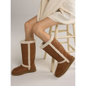 [단독]BAEKSEOL LONG BOOTS_CHESTNUT