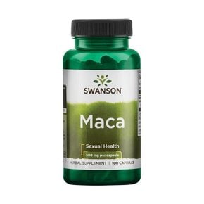 마카 500mg 100캡슐 Swanson 풀 스펙트럼 Maca