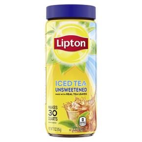 [해외직구] Lipton 립톤 언스위트 홍차 아이스티 믹스 85g 30쿼트