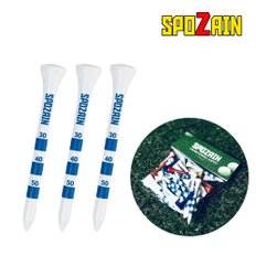 [SPOZAIN] 스포자인 높이조절 대나무티 40PCS + 일반형 티 케이스 69mm 35mm 롱티 숏티