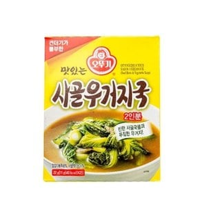 오뚜기 즉석국 맛있는사골우거지국 11g 2개입