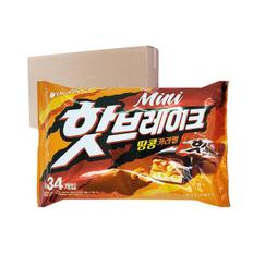 (박스)오리온 미니핫브레이크 455g 8입