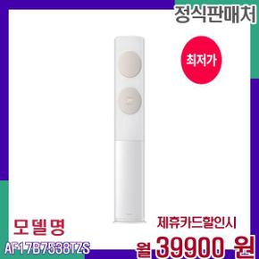 비스포크 무풍 스탠드 에어컨 AF17B7538TZS 60개월 56900