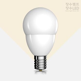 오너클랜 장수램프 LED 미니 크립톤 5W 전구색 E17 소형다마