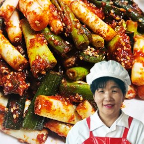 여수 돌산 토박이 대파김치 1kg