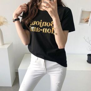 레터링 호일 나염 티_P059470954