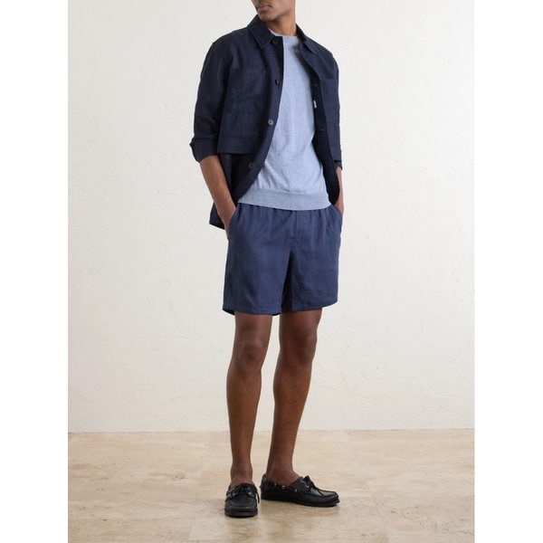 시즈 코드-2 스트레이트 레그 헴프 드로우스트링 쇼츠 46376663162991038