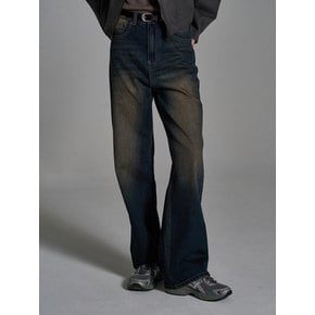 Regular Brushed Denim Pants_Mocha