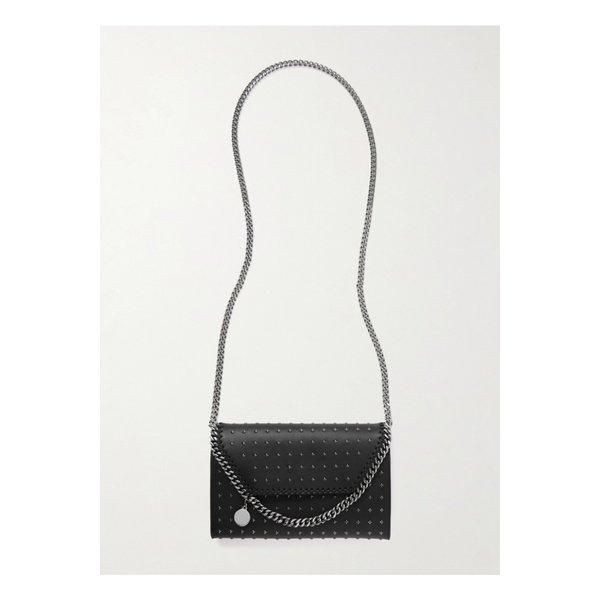 스텔라매카트니 팔라벨라 스터드 숄더 백 블랙 46376663162898133