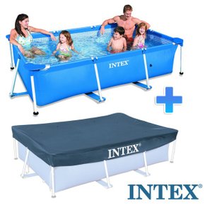 INTEX 패밀리프레임풀 대 28272 + 전용덮개_P323241965