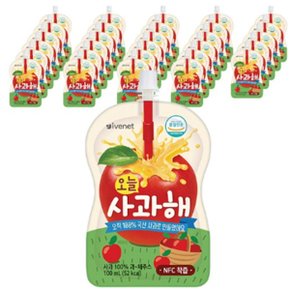 아이배냇 오늘사과해 사과맛, 100ml, 60개