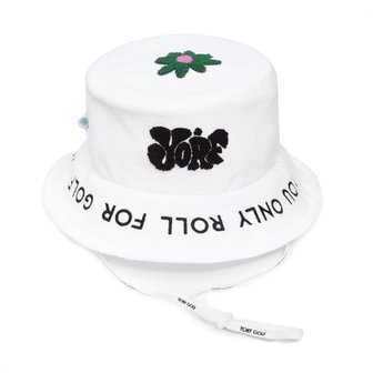 욜프 BUCKET HAT PLANTS WHITE 욜프 버킷햇 플랜트 화이트