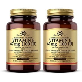 솔가 비타민E Vitamin E 67mg 100IU 100소프트겔 2개