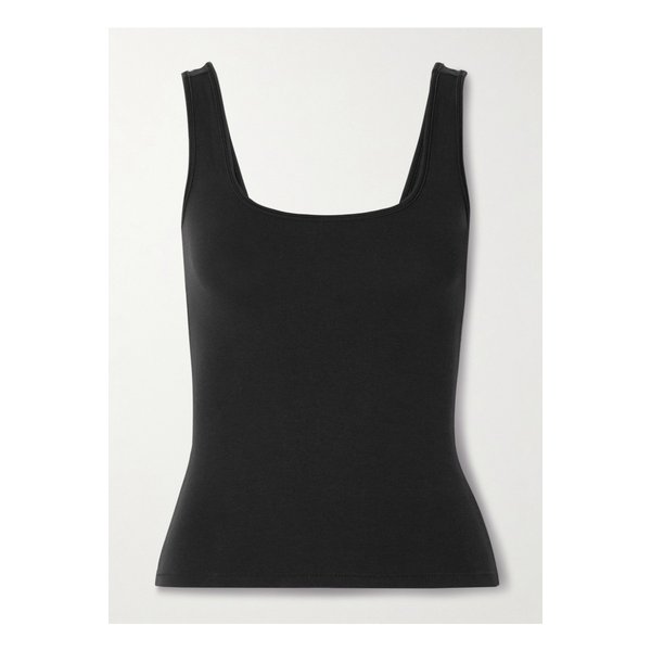 스킴스 코튼 혼방 저지 탱크 수트 블랙 1647597360171291